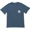 Bottle Cap Flag Tee Shirt in Indian Teal by The Southern Shirt Co. - Country Club Prep