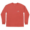 Branded - Hunting Dog Long Sleeve Tee in Washed Red by Southern Marsh - Country Club Prep