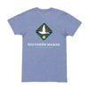 Branding Collection - Flying Duck Tee in Washed Slate by Southern Marsh - Country Club Prep