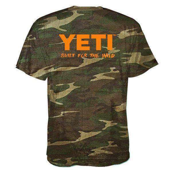 Built for the Wild Short Sleeve Tee in Camo by YETI - Country Club Prep