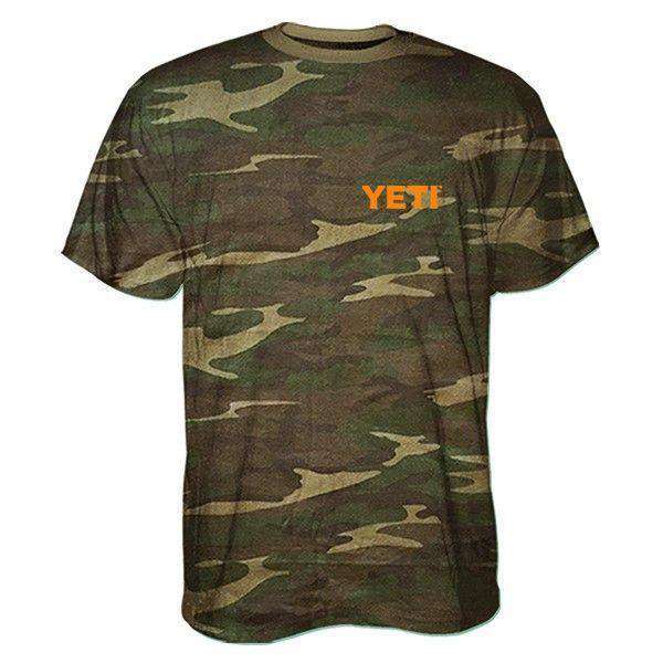 Built for the Wild Short Sleeve Tee in Camo by YETI - Country Club Prep