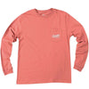 Cahaba Shield Long Sleeve Tee Shirt in Dusty Cedar by The Southern Shirt Co. - Country Club Prep