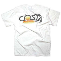 Castaway Tee in White by Costa Del Mar - Country Club Prep