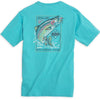 Catch of the Day (Trout) Tee Shirt in Scuba Blue by Southern Tide - Country Club Prep