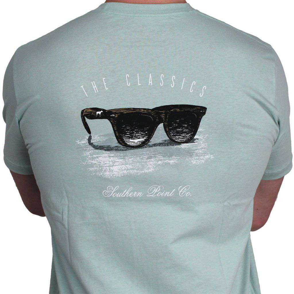 Classic Shades Tee in Light Green by Southern Point Co. - Country Club Prep