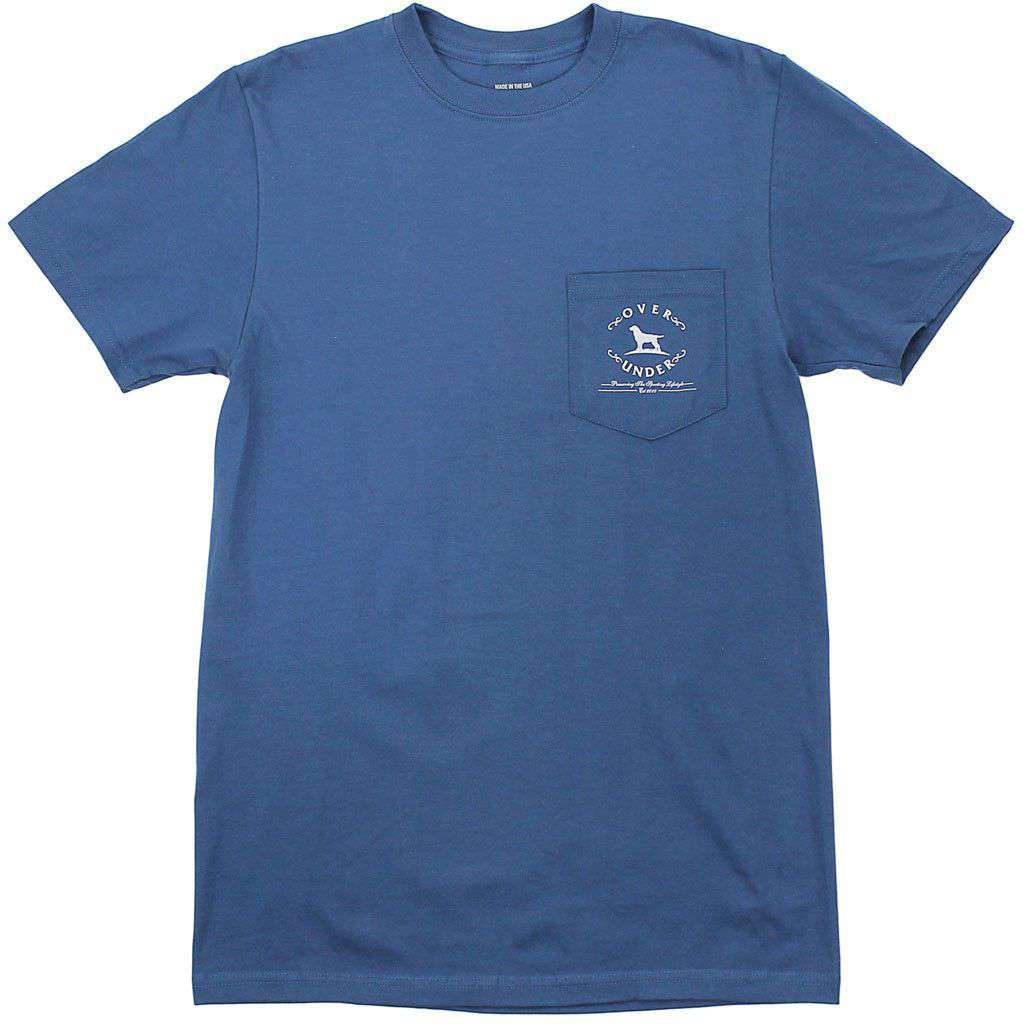 Colonial Flag Tee in Navy by Over Under Clothing - Country Club Prep