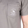 Come And Take It Mississippi Tee in Grey by Over Under Clothing - Country Club Prep