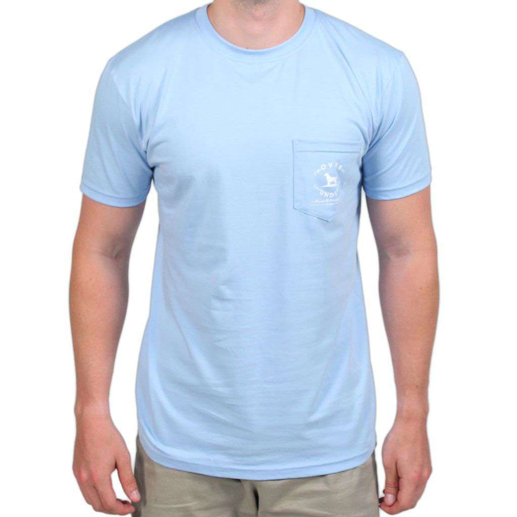 Come and Take It North Carolina Tee in Blue Sky by Over Under Clothing - Country Club Prep