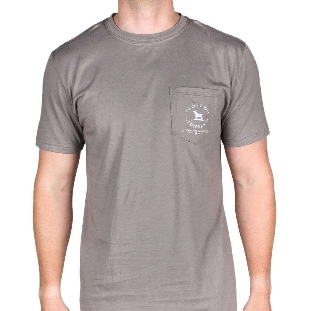 Come And Take It Texas Tee in Grey by Over Under Clothing - Country Club Prep