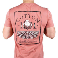 Cotton Field Pocket Tee in Rustic Red by Cotton 101 - Country Club Prep