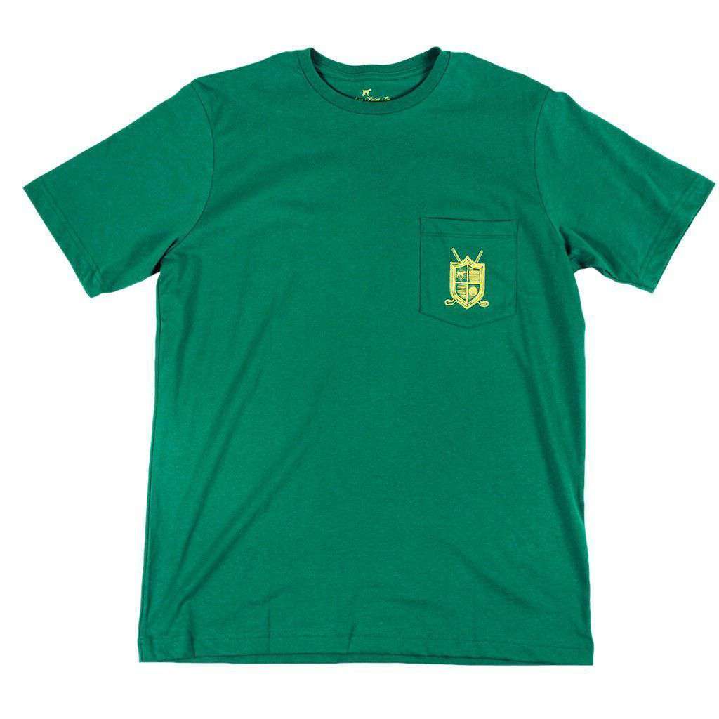 Country Club Tee in Forest Green by Southern Point Co. - Country Club Prep
