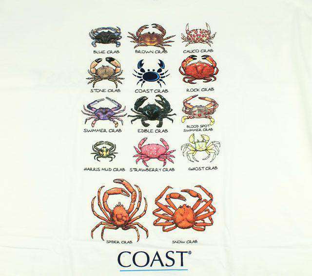 Crab Chart Tee by Coast - Country Club Prep