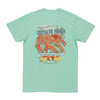 Crawfish Festival Series Tee in Washed Bimini Green Heather by Southern Marsh - Country Club Prep