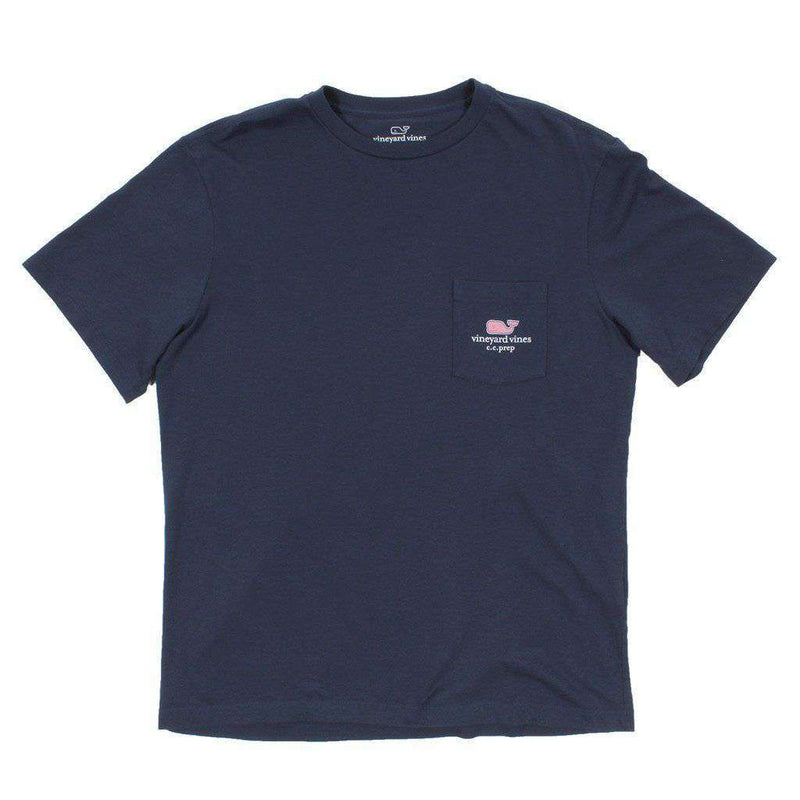 Custom Kentucky State Whale Tee Shirt in Blue Blazer by Vineyard Vines - Country Club Prep