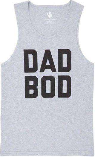 Dad Bod Tank Top in Grey by Rowdy Gentleman - Country Club Prep