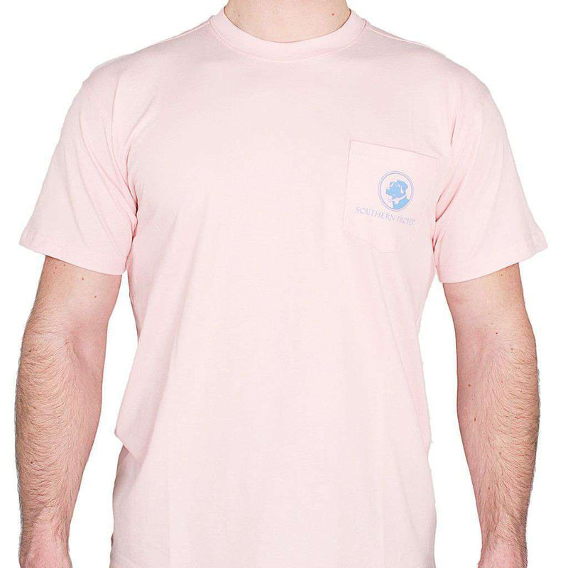Day Games Tee in Spike the Punch Pink by Southern Proper - Country Club Prep