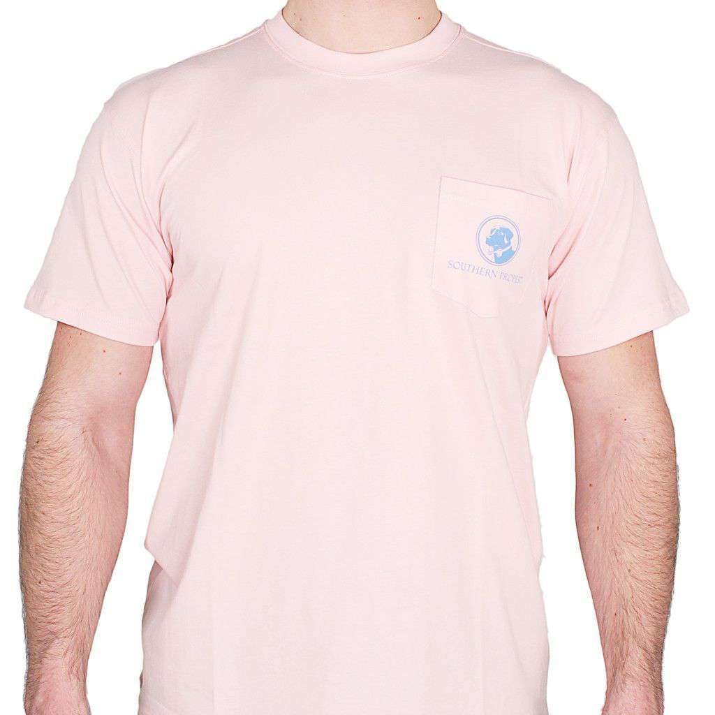 Day Games Tee in Spike the Punch Pink by Southern Proper - Country Club Prep