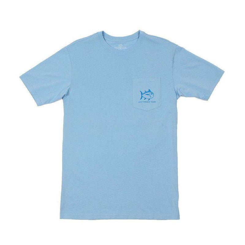 Day on the Water Tee in Sky Blue by Southern Tide - Country Club Prep