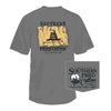 Don't Tread On Me Short Sleeve Tee Shirt in Grey by Southern Fried Cotton - Country Club Prep