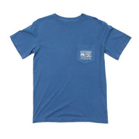 Don't Tread Patch Tee in Summer Shadow by Southern Fried Cotton - Country Club Prep