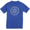 Due South Tee Shirt in Royal Blue by Southern Tide - Country Club Prep