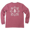 Elemental Compass Long Sleeve Tee Shirt in Oxen Red by The Southern Shirt Co. - Country Club Prep