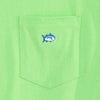 Embroidered Pocket Tee Shirt in Summer Green by Southern Tide - Country Club Prep