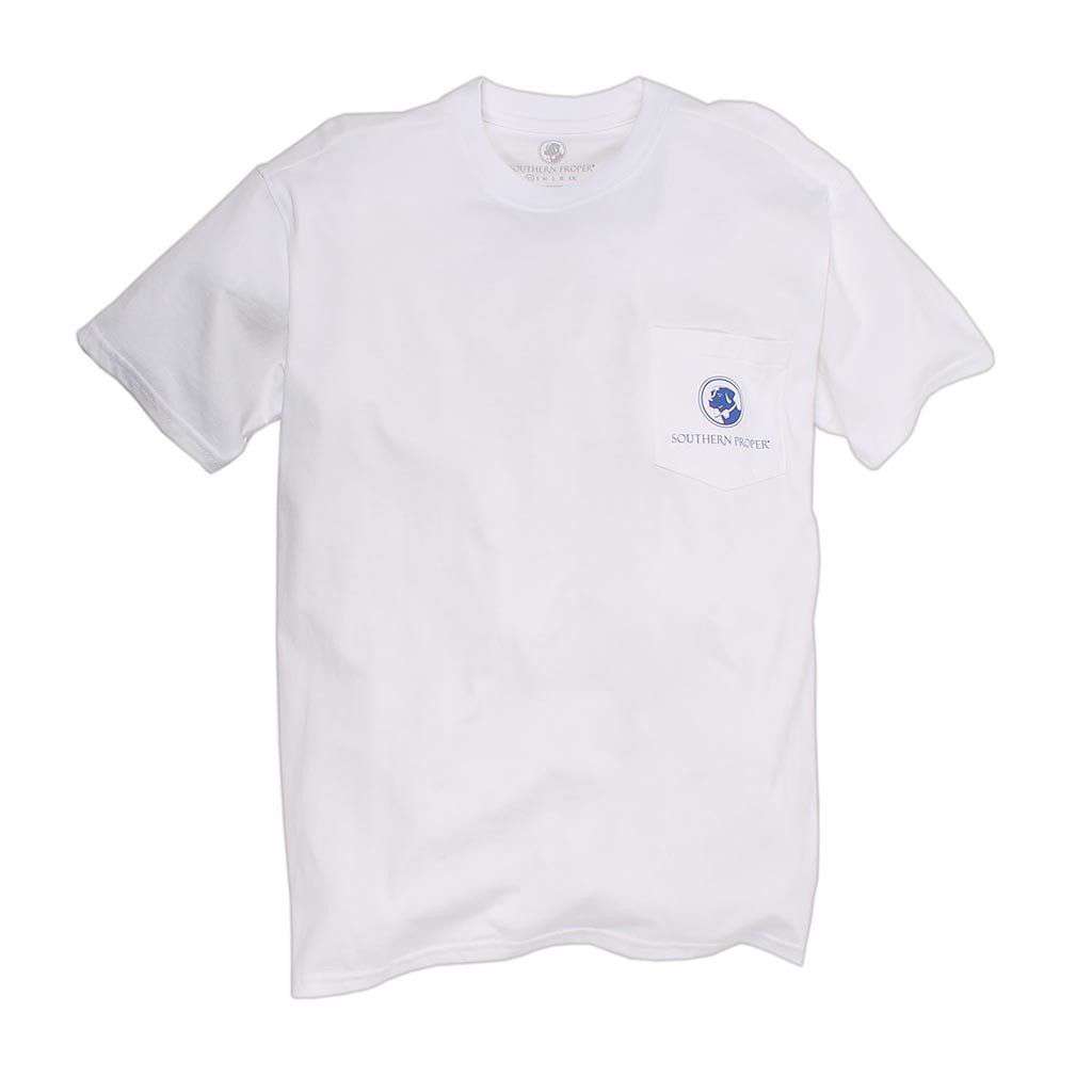 Exclusive Oh My Stars Tee in White by Southern Proper - Country Club Prep