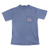 Faded Flag Longshanks Tee Shirt in Blue Jean by Country Club Prep - Country Club Prep