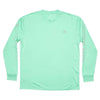 FieldTec Fishing Tee - Long Sleeve in Bimini Green by Southern Marsh - Country Club Prep