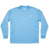 FieldTec Fishing Tee - Long Sleeve in Breaker Blue by Southern Marsh - Country Club Prep