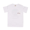 Flags Over Georgia T-Shirt in White by Classic Georgia - Country Club Prep