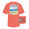 Flip Flops Pocket Tee in Salmon by Southern Fried Cotton - Country Club Prep