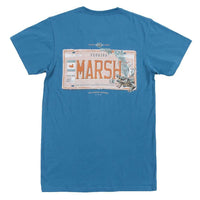 Florida Backroads Collection Tee in Slate by Southern Marsh - Country Club Prep