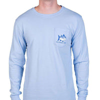 Florida Long Sleeve State Tee Shirt in True Blue by Southern Tide - Country Club Prep