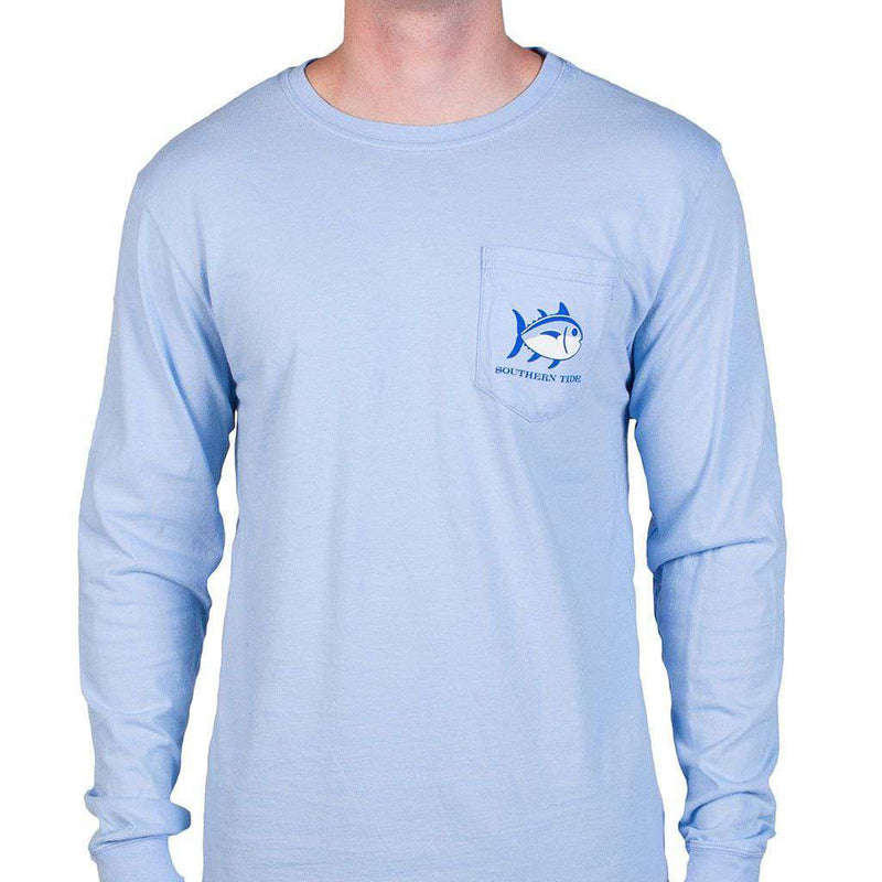 Florida Long Sleeve State Tee Shirt in True Blue by Southern Tide - Country Club Prep