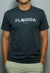 Florida State Pride Vintage Tee in Faded Grey by Rowdy Gentleman - Country Club Prep