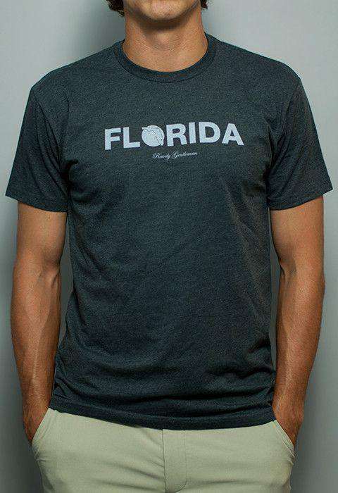 Florida State Pride Vintage Tee in Faded Grey by Rowdy Gentleman - Country Club Prep