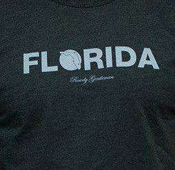 Florida State Pride Vintage Tee in Faded Grey by Rowdy Gentleman - Country Club Prep