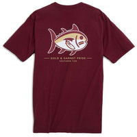 Florida State University Mascot Tee Shirt in Chianti by Southern Tide - Country Club Prep