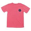 Free and Easy Tee Shirt in Watermelon by Waters Bluff - Country Club Prep
