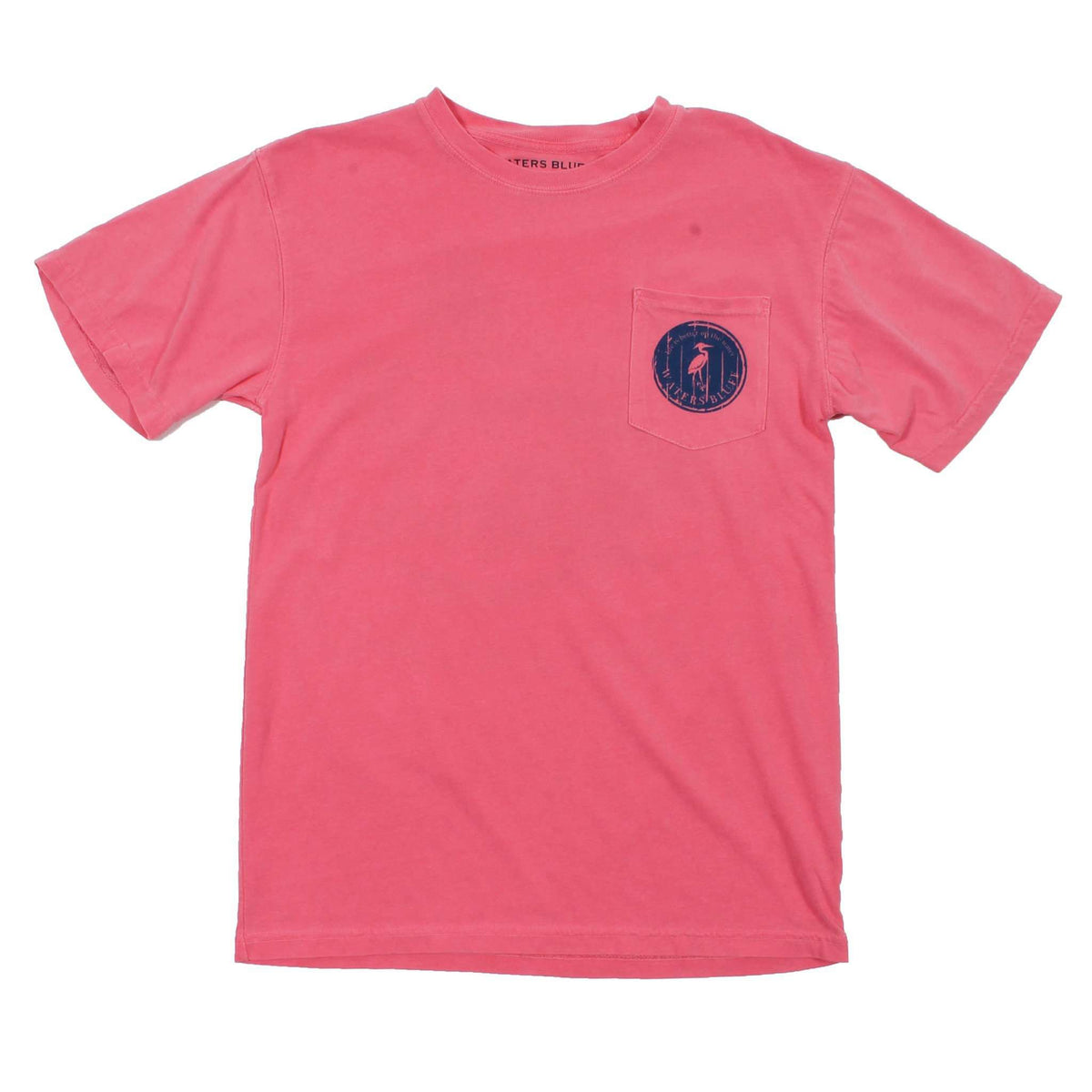 Free and Easy Tee Shirt in Watermelon by Waters Bluff - Country Club Prep