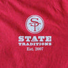 GA Athens Gameday Long Sleeve T-Shirt in Red by State Traditions - Country Club Prep