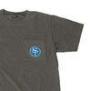 GA Traditional T-Shirt in Grey by State Traditions - Country Club Prep