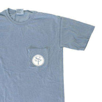 GA Traditional T-Shirt in Slate Blue by State Traditions - Country Club Prep