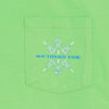 Game, Set , Skipjack Pocket Tee in Summer Green by Southern Tide - Country Club Prep