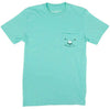 Get in the Hole Short Sleeve Pocket Tee in Spring Green by Rowdy Gentleman - Country Club Prep