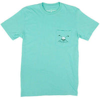 Get in the Hole Short Sleeve Pocket Tee in Spring Green by Rowdy Gentleman - Country Club Prep
