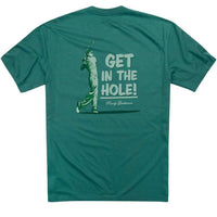 Get in the Hole Short Sleeve Pocket Tee in Spruce by Rowdy Gentleman - Country Club Prep