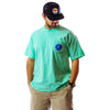 Gettin' Fishy Tee Shirt in Island Reef Green by Waters Bluff - Country Club Prep